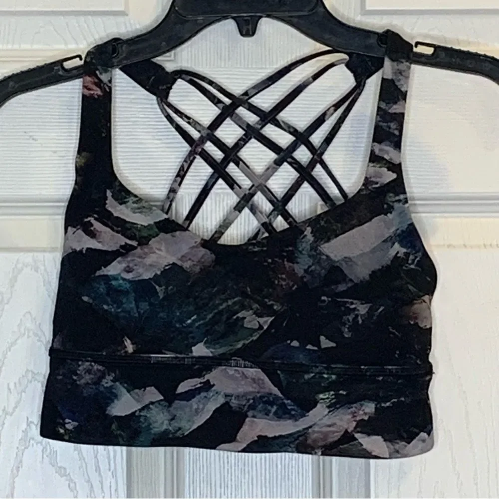 Lululemon Free to Be Bra *Wild Long Line Size 4